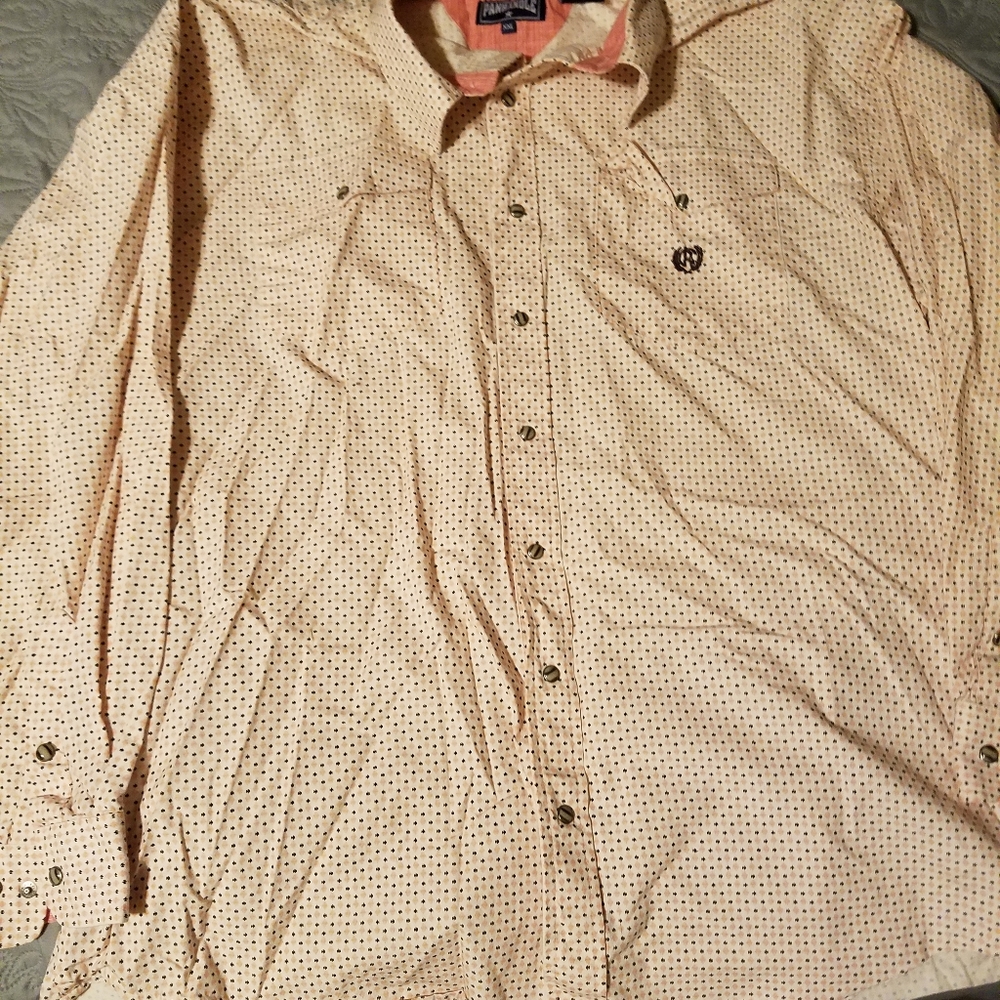 Pearl snap button up